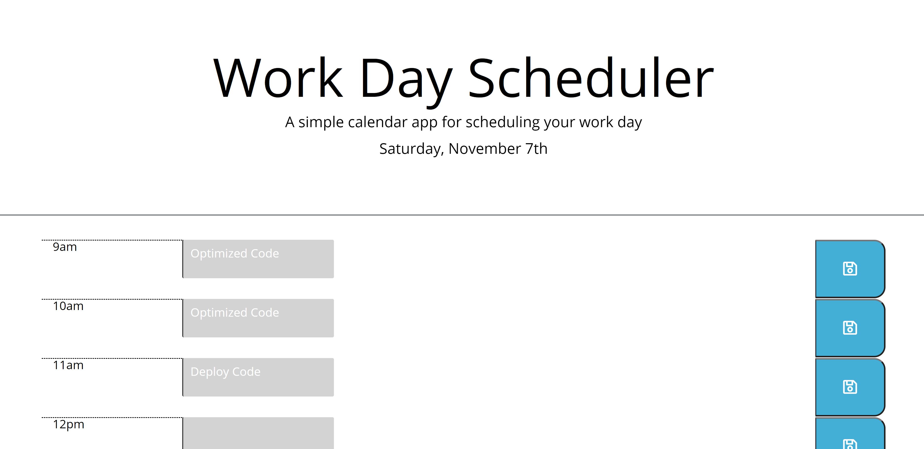 scheduler